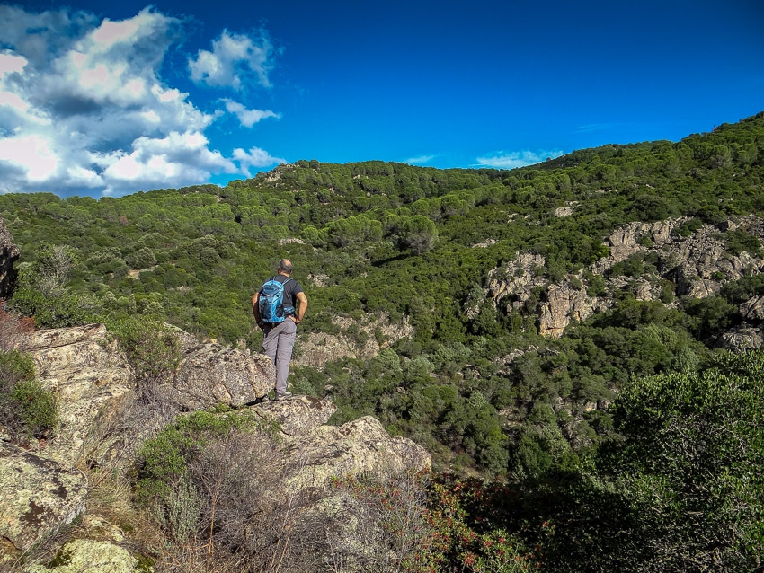 sperone di roccia riu mannu